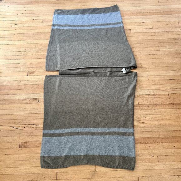 Velvet by Graham & Spencer Harper Open Front Wrap Tan and Gray XS - Picture 5 of 7